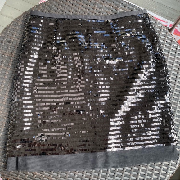Worthington Black Sequin Skirt Size S - Picture 6 of 8